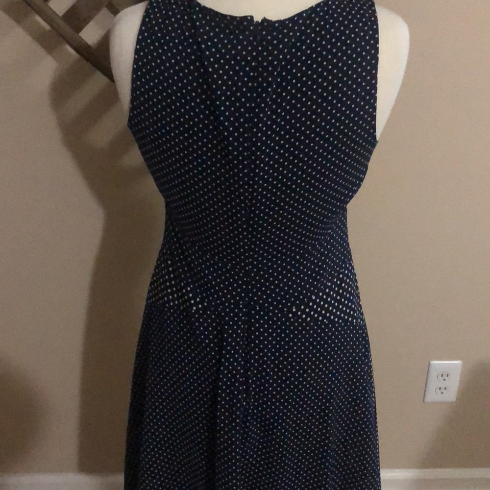 The Limited Navy Blue Dress Size 4 - Picture 6 of 8